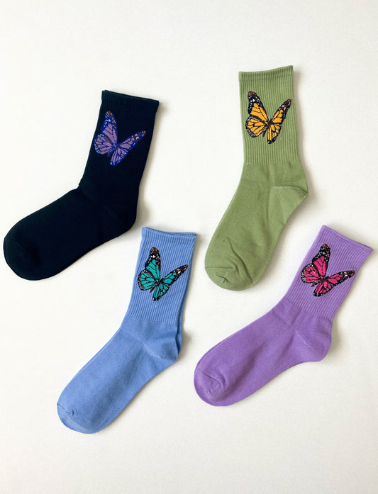 Big Fly - Butterfly Socks