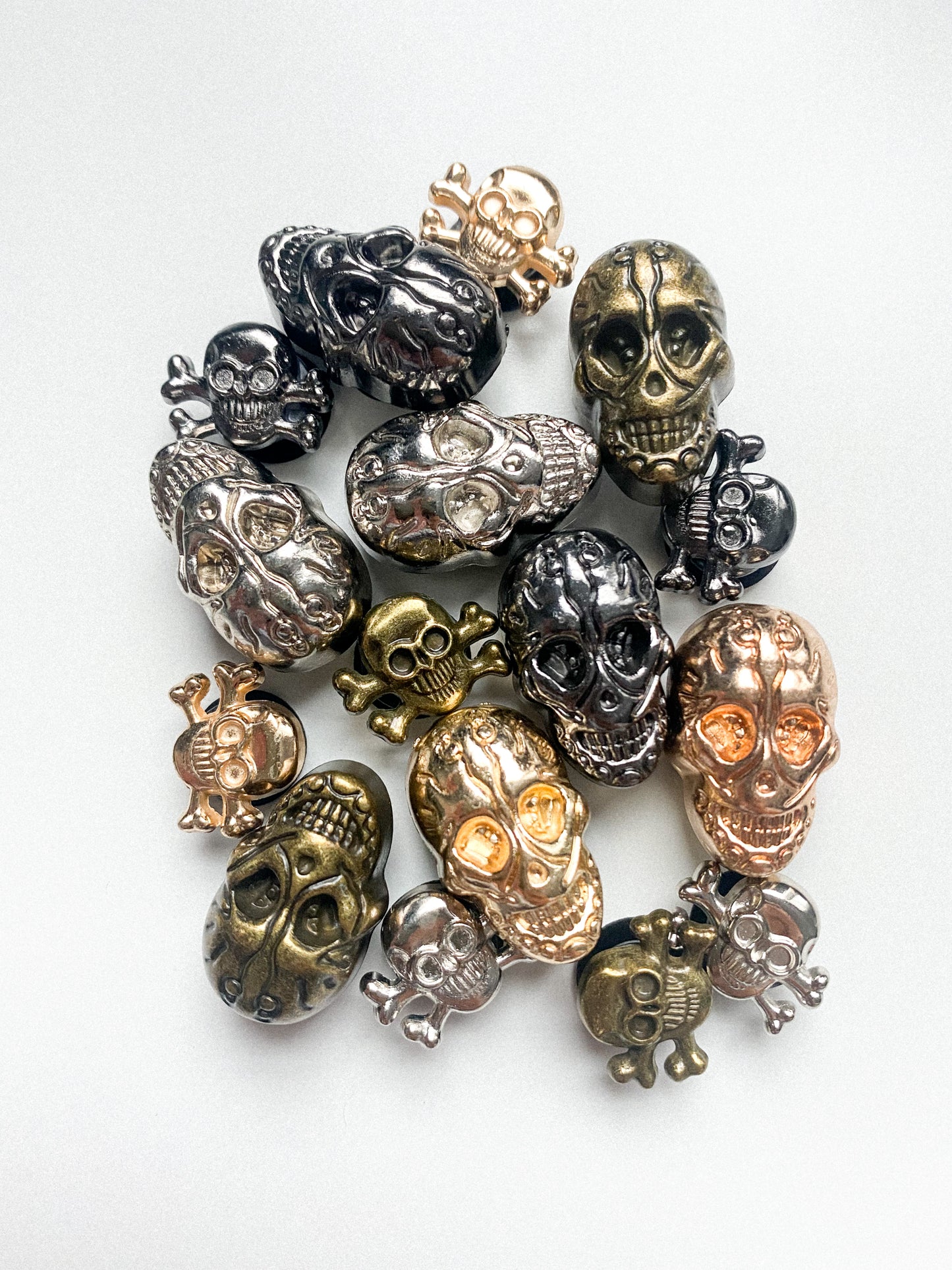 Metal Skull Charms